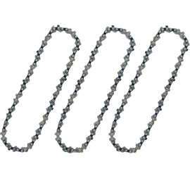 Spendeal [3 Pack] 14 Inch Mini Chainsaw Chain, Replacement Chains for Cordless Electric Portable Mini Chainsaw, Guide Saw Chain for Wood Branch Cutting Mini Chainsaws