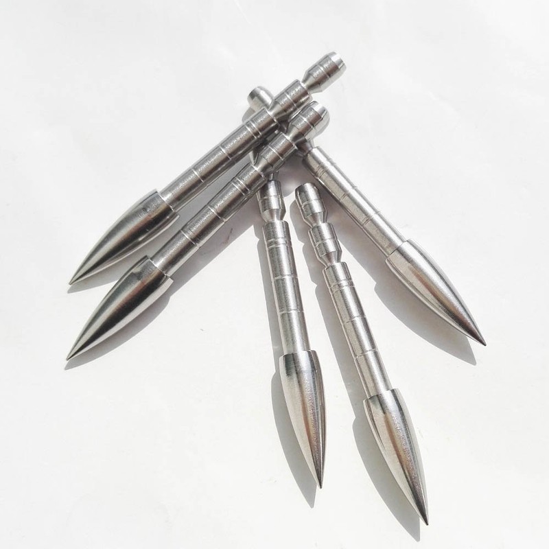 ZSHJG 12 x Arrowheads Hunting Tips Archery Arrow Tips Insert