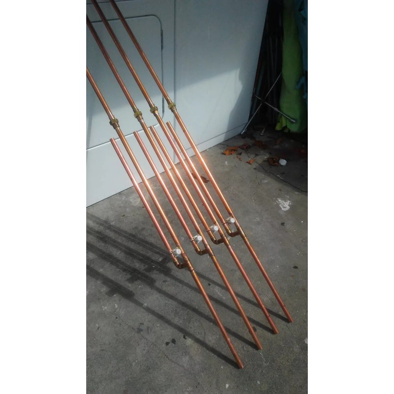 Antennas by KM4HLF J- POLE ANTENNA FOR THE MARINE VHF