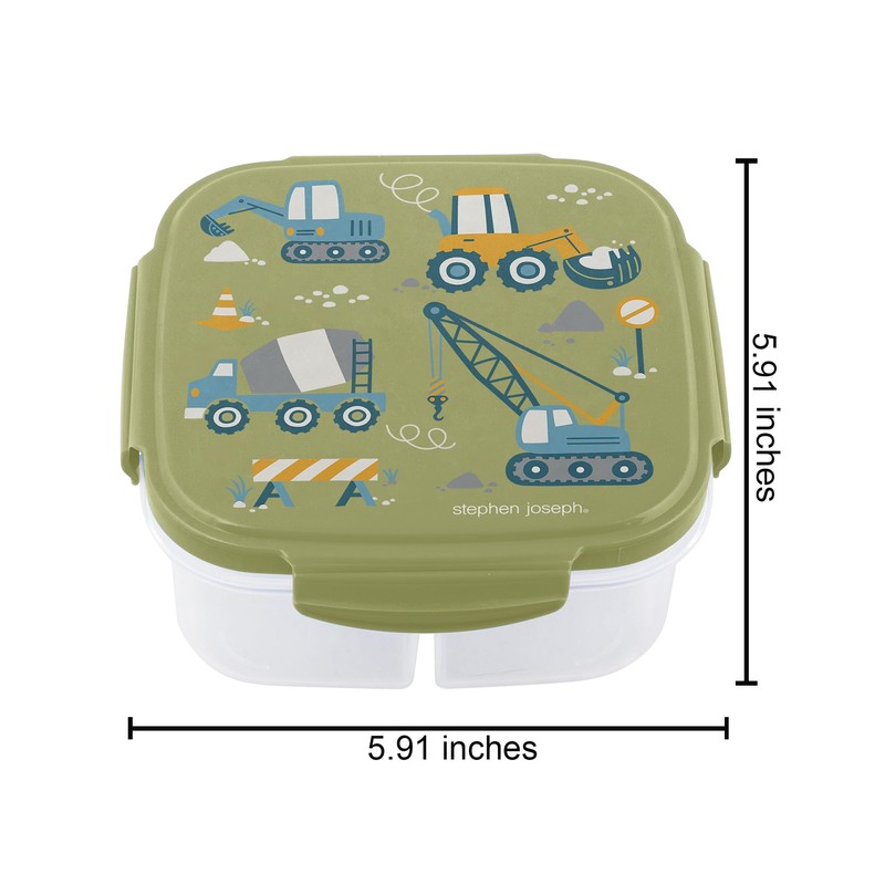 Stephen Joseph, Snack Box with Ice Pack, Construction