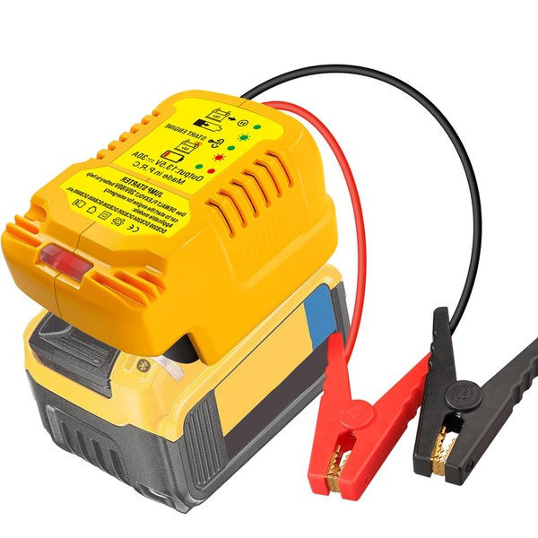 Car Battery Jump Starter Adapter Compatible with DeWalt 20V 60V