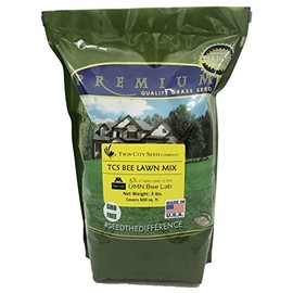 Twin City Seed Co. Bee Lawn Mix, Grass & Flower Mixture, 3 lb Bag