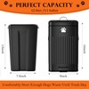 Kopuncare Dog Poop Trash Can Outside, 12L/3.1Gal Metal Dog Waste