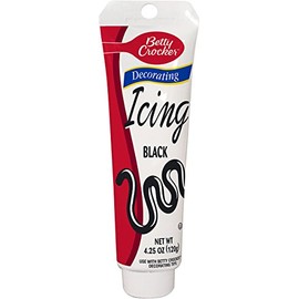 Betty Crocker Decorating Icing, Black, 4.25 oz