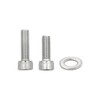 QGHAUC Coil Pack/BRACKET Bolts Stainless Kit Cover Stainless Steel Compatible