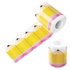60 Ft Pencil Classroom Bulletin Board Borders Pencil Border Trim Back to School Bulletin Board Decoration Pencils Die Cut Border Roll for School Classroom Office Wall Chalkboard Decor