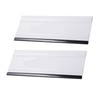 YAZZT Car Film Squeegee Spatula, Set of 2 White Rubber