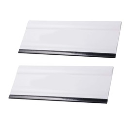 YAZZT Car Film Squeegee Spatula, Set of 2 White Rubber Squeegees, Draining Wiper Hellas Squeegee, Water Application Window Film Rubber Squeegee, Wrapping Sheet, Car Window Film, Car Blindfold Sheet,