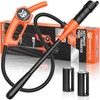 MANPICTE Portable Fuel Transfer Pump, Battery Powered Siphon Pump for