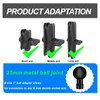 1'' Ball Adapter with 1/4"-20 Threaded Hole Compatible with RAM