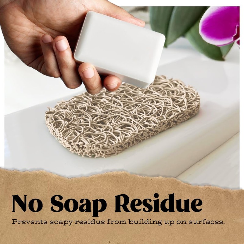 Bone Soap Lift Soap Dish, Two Pack