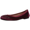 French Sole FS/NY Women's Zealot Ballet Flat, Ruby red, 6.5