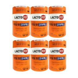 Chong Kun Dang Health Lacto Fit Core Max 2g / 종근당건강 락토핏 코어맥스 2g X 60포 6통 포뮬러 생유산균 프로바이오틱스 아연