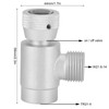 CO2 W21.8‑14 Thread Refill Adapter Connector Integrated Aluminum Soda Maker
