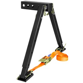 VKU Hitch Mount Stabilizer Series Steel Receiver Hitch Stand RV 5TH Wheel Accessories Universal Fit 2" Receiver Help to Reduce Shaking(16.7-29.7 inch)