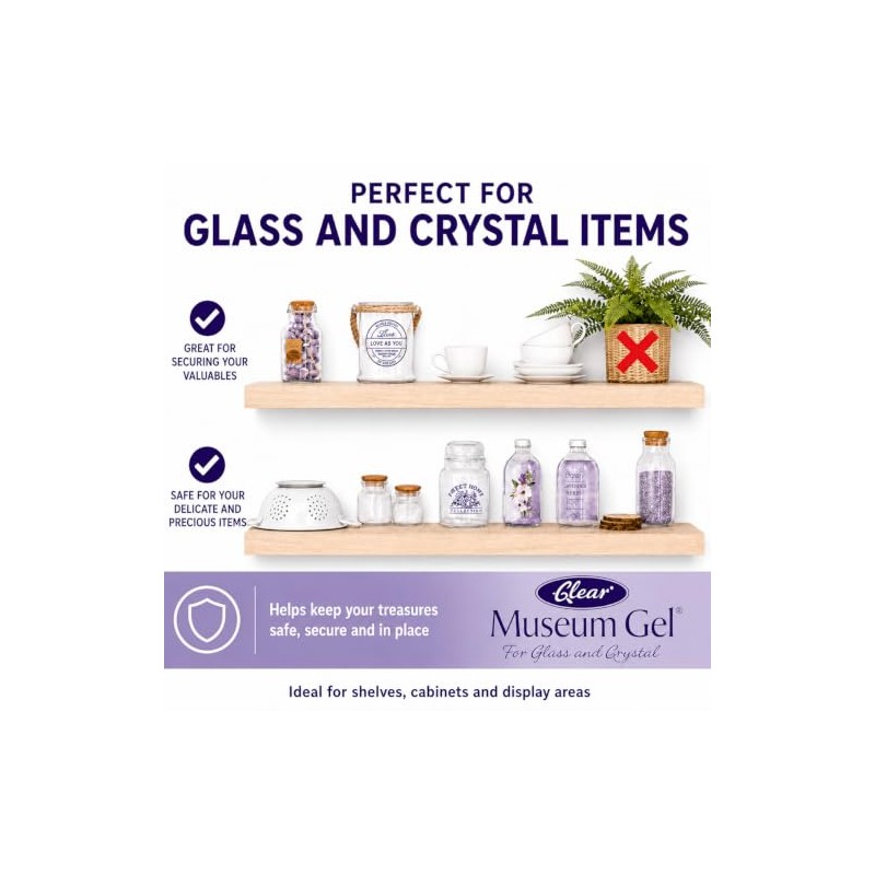 Ready America 33111 Museum Gel, Clear