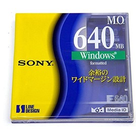 SONY EDM-640CDF (3.5 inch MO disc with Windows format)