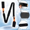 Ski Carry Strap, Skiing Skateboard Adjustable Shoulder Strap, Ski Pole