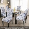 JQinHome Pattern Chair Covers for Dining Room Set of 4,