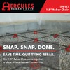Hercules 1-1/2" Rebar Chair - (50 Count) Superior Strength &
