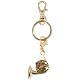 Nakano MM120KHHRG Brass Band Keychain Horn Gold
