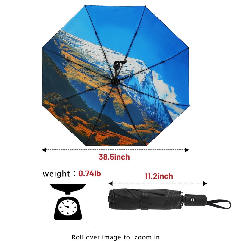 SY COMPACT Travel Umbrella Windproof Automatic Unbreakable -Factory Direct High