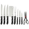 Gibson Home Wildcraft 10 Piece Cutlery Set with Wooden Cutting
