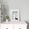PHAMTE A Great Pyrenees’s House Rules Wall Art, Funny Great