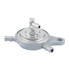 GOOFIT 3 Way Petrol Tap Gas Fuel Tap Vacuum Low Tension Shut-off Pump Replacement for GY6 50cc 60cc 80cc 125cc 150cc Carburetor Chinese ATV Go Kart Moped Scooter Parts