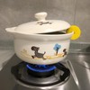TOGRAND 2PCS Pot Lid Overflow Preventer, Silicone Pan Lid Sid