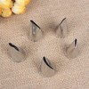 5 Pieces Russian Stainless Steel Piping Nozzles, Various Shapes, DIY