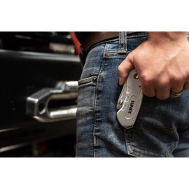 Folding Utility Knife (Comes with 6 Blades in A Small Storage Case)