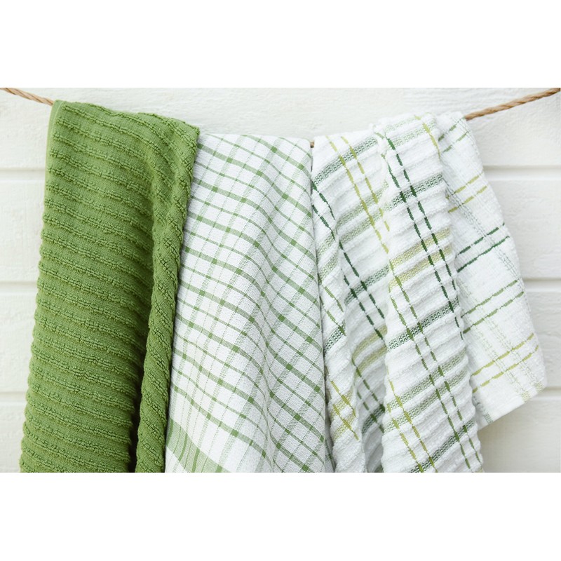 Ritz Kitchen Dish Towel, Cactus Green, 2 Count