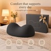 Contoured Cervical Pillow for Comfortable Sleep – Supportive Adult Bed
