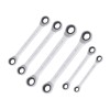 6PC NEW Double Box End Ratcheting Wrenches Extra Long Metric
