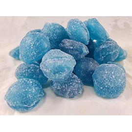 Wicked Sour Blue Raspberry Kettle-Cooked Hard Candy Drops 3 PACK of 4.5 oz.