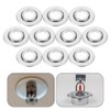 OUNONA Fire Sprinkler Head Escutcheon Plate, 20pcs Adjustment Range Recessed