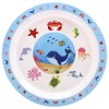 The Leonardo Collection Children's Sea Life Design Melamine Plate, 21.5