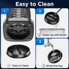 ZECHUAN Solar Bug Zapper Outdoor Waterproof, Portable Pest Control Electric