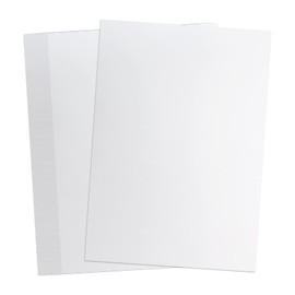 Card & Paper A4 350gsm White Card, Art Paper Thick Cardstock, 40 Sheets