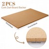 Sasylvia 2 Pcs Cork Dart Board Backer 36 x 24