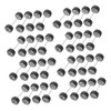 FUNOMOCYA 16 Sets Die-Cast Car Wheels with Rubber Tires, Realistic