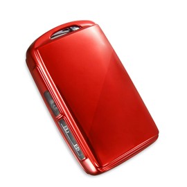 Kimity for MZD Key Fob Cover, Stylish Soft TPU Key Case for MZD CX-5 CX-9 CX-30 CX-50 MZD 3 6 Hatchback (4 buttons) Smart Key Fob Shell Series Keyless Entry Smart Car (Red, B)
