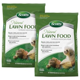 Scotts Natural Lawn Fertilizer, 4,000 sq. ft., 29.1 lbs. (2-Pack)
