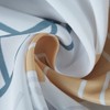 Polyester Leaves Painting Shower Bath Curtain Waterproof Bathroom Curtain (S)