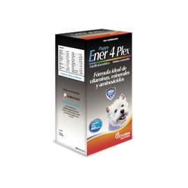 Ener 4 Plex Multivitamínico para Perro con 60 tabletas (Puppy)