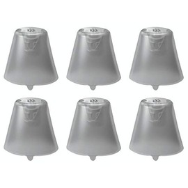 FCS Pack of 6 Click Sleeve for Siemens Signia Intuis 2 Click- ITC (Vented-Small)