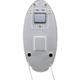 Hurricane Wall Mount Fan - 18 Inch, Supreme Series, Wall Fan with 90 Degree Oscillation, 3 Speed Settings, Adjustable Tilt - ETL Listed, White