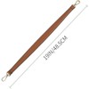 Purse Strap, Black Leather Bag Shoulder Handbag Handle Strap Replacement