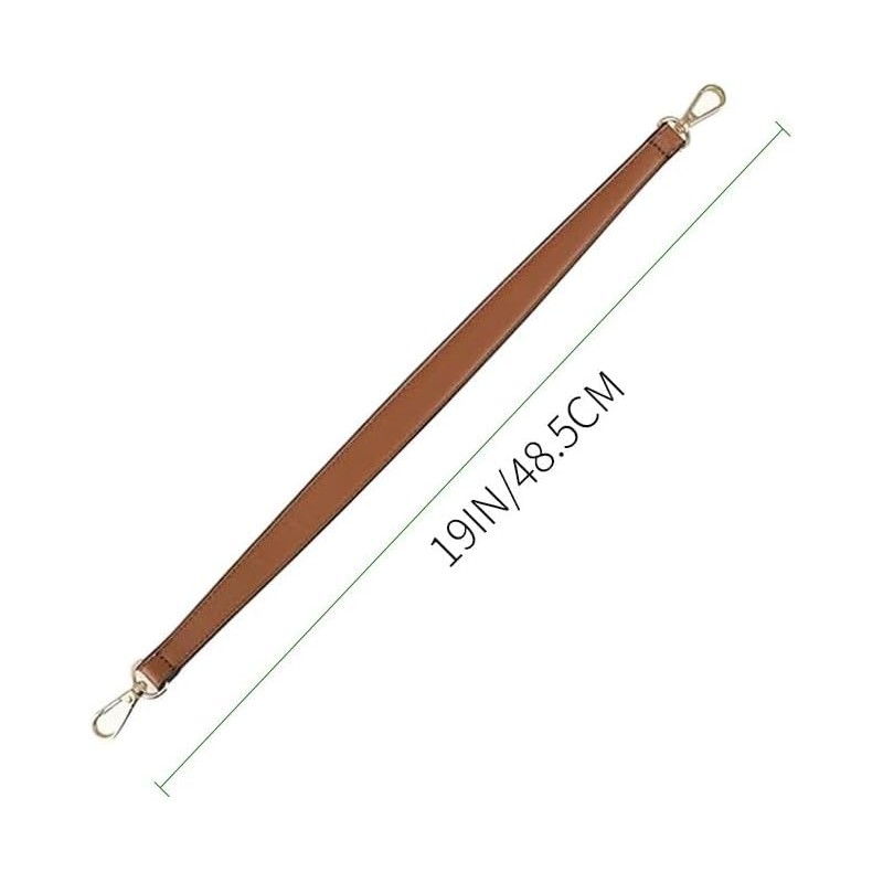 Purse Strap, Black Leather Bag Shoulder Handbag Handle Strap Replacement